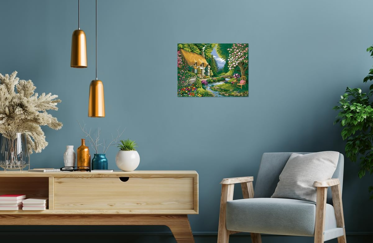 Ravensburger Creart - Malen Nach Zahlen 20154 - River Cottage - Ab 14 Jahren image number 1