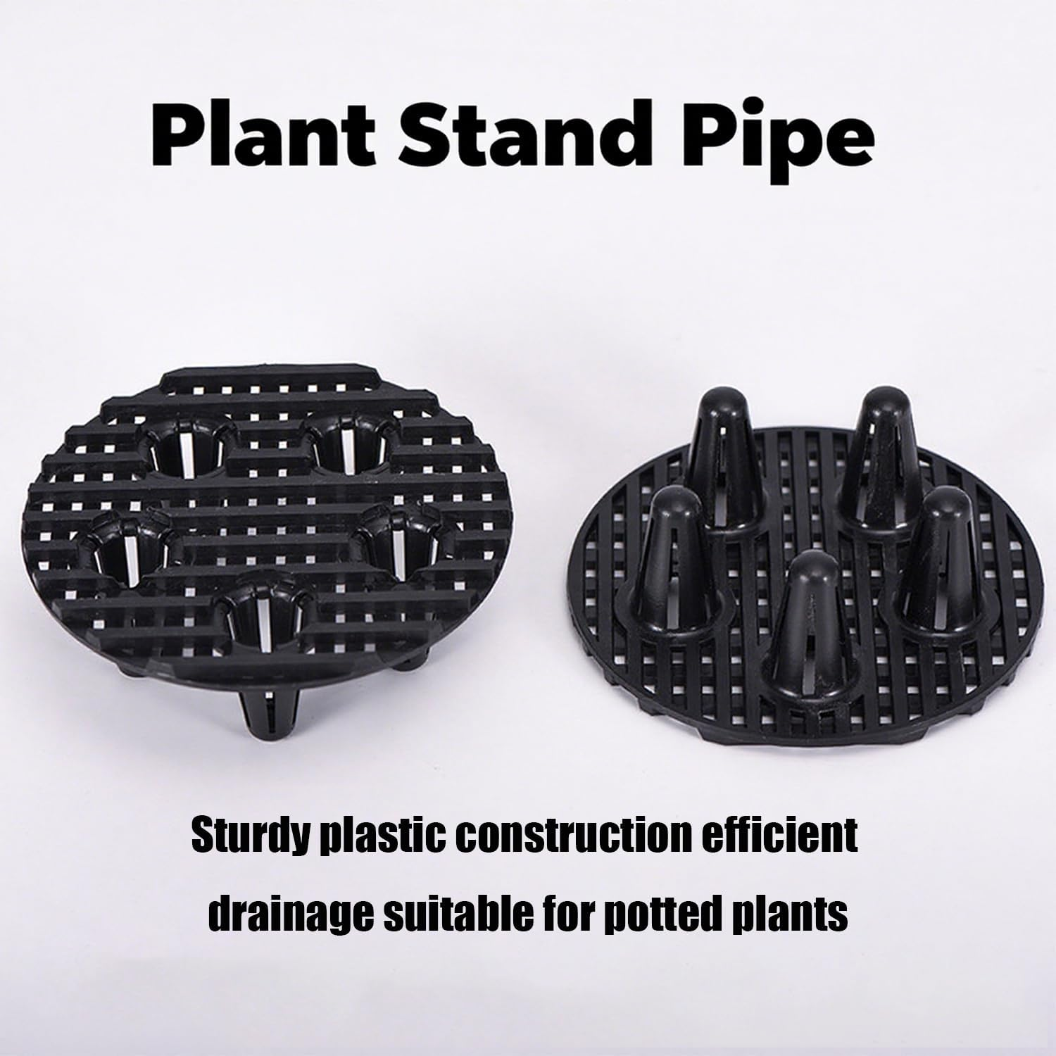 EOMECUIGAO Heavy Duty Plant Riser 10PCS for Pots Durable Plastic Stand for Flower Pot Elevation Enhanced Drainage and Airflow Root Prevention image number 6