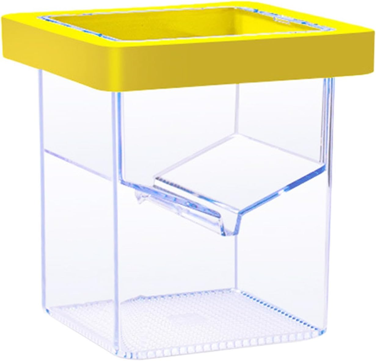 Ccuzs Fish Breeder Box, Aquarium Hatchery Incubator, Transparent Design Easy Installation Fish Nursery, Suction Cup Isolation Container for Aquatic Pets, 4.33X3.39X3.39 Inches image number 1