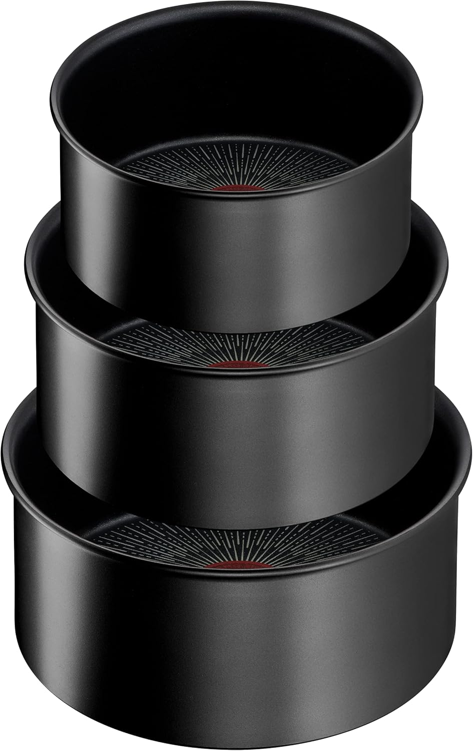 Tefal Ingenio Eco Resist on Cookware, 4P, Stackable, Induction, Easy Clean, Non-Stick Coating, Cooking Indicator, Healthy Cooking, L7679202 image number 1