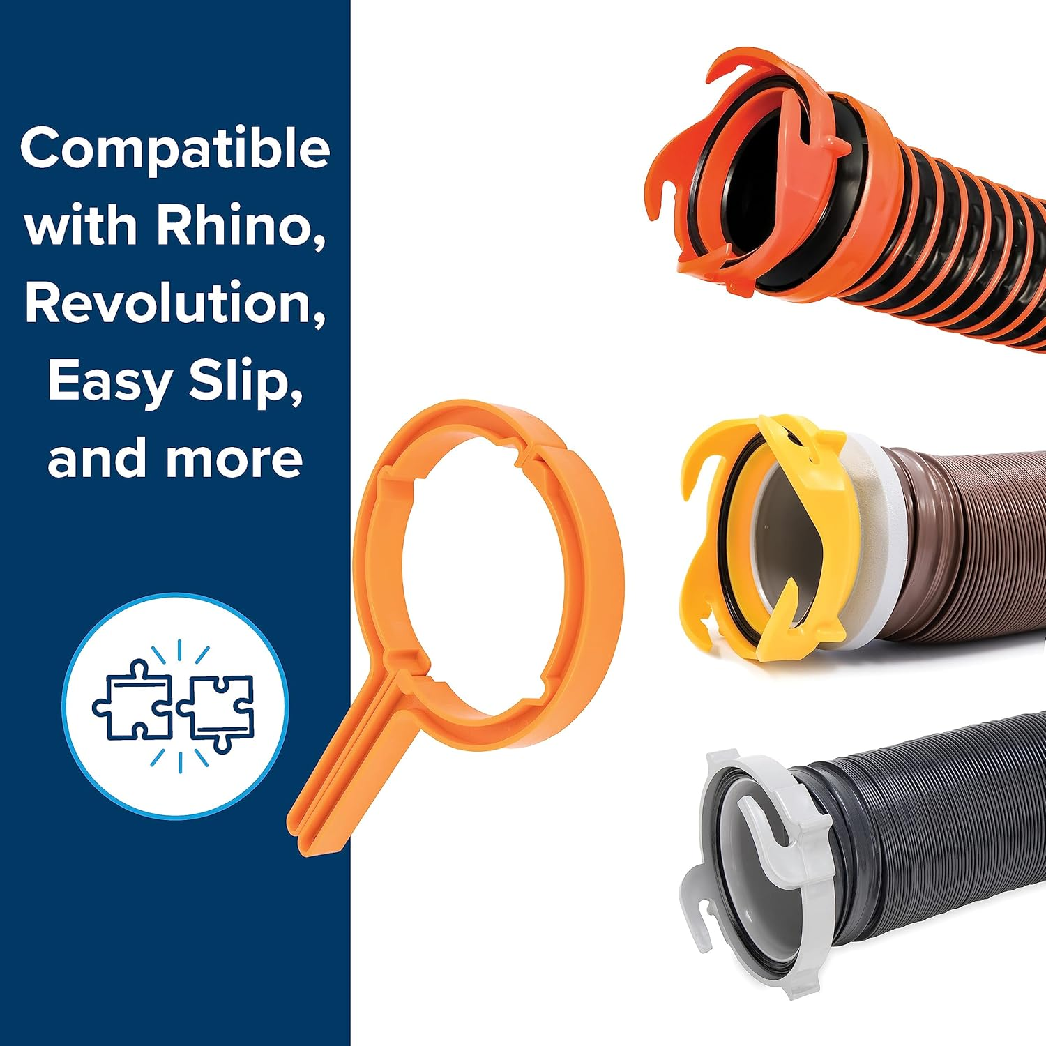 Camco 39758 Rhinoflex Sewer Hose Wrench Set image number 3