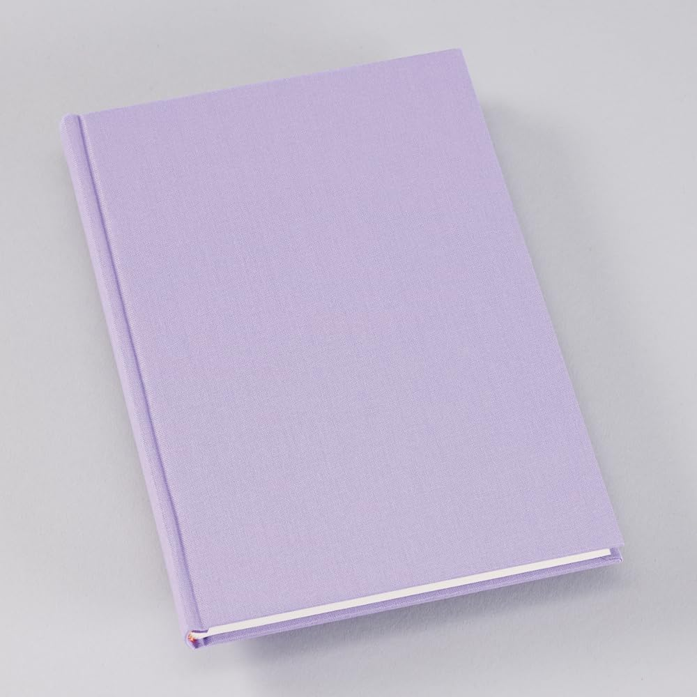 Semikolon 370053 Notebook Classic A5 Dotted 176 Pages Cream White Paper Bookmark Lilac Silk Purple - Lava Stone image number 2