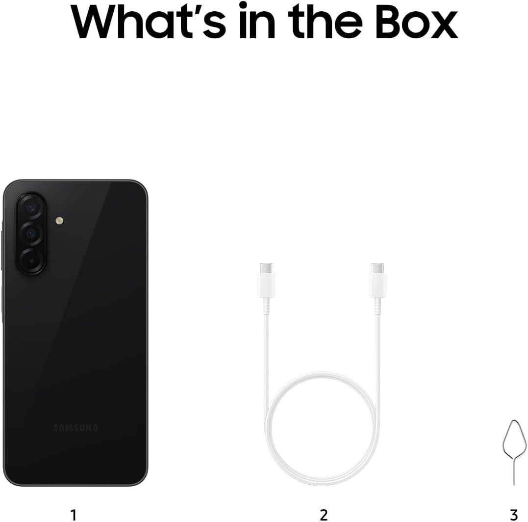 Samsung Galaxy A26 [AU Version] 5G a Series Mobile Phone, Awesome Intelligence, 128GB Storage, 6.7'' Display, Strong Durability, Super Fast Charging, Black image number 1