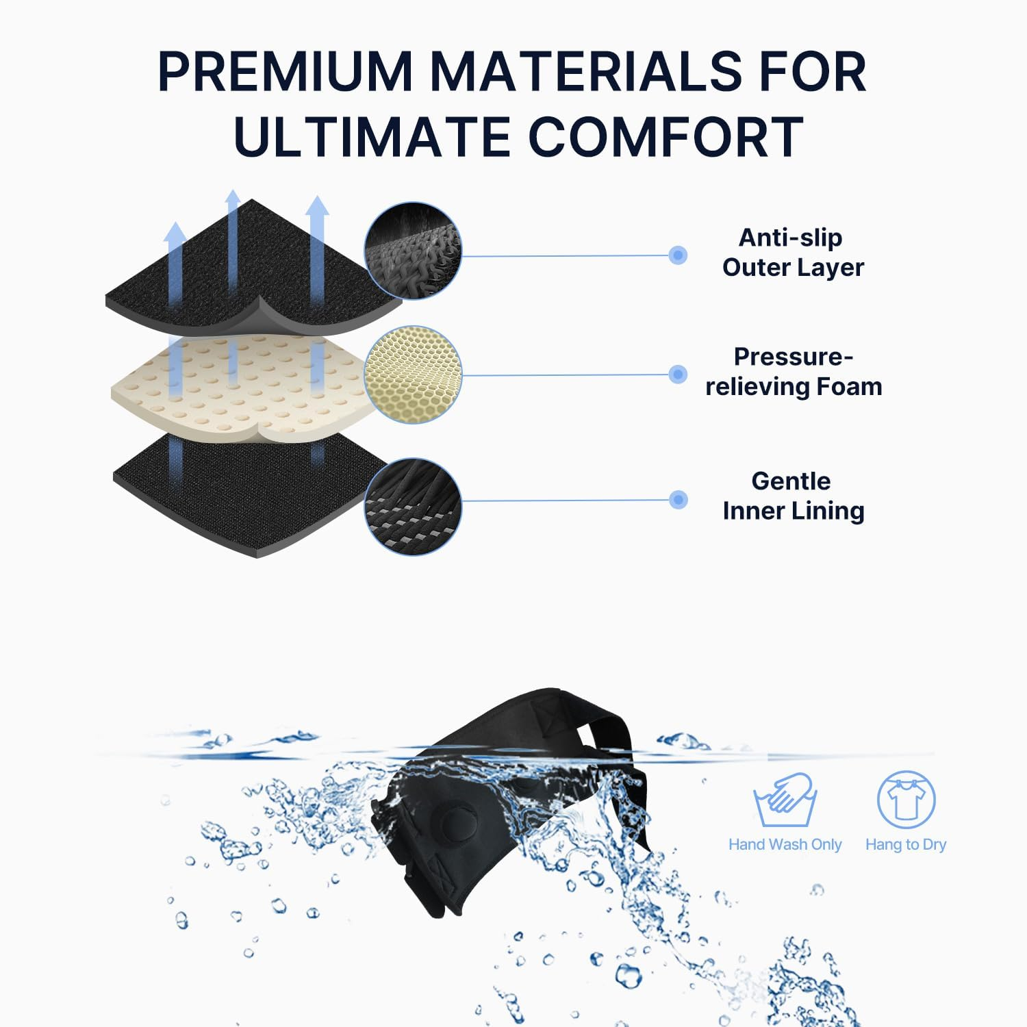 Sciatica Pain Relief Devices, Upgraded Sciatica Pain Relief Brace &ndash; Sciatic Nerve Brace with Dual Pressure Pads Targeted Compression for Maximum Relief - Unisex