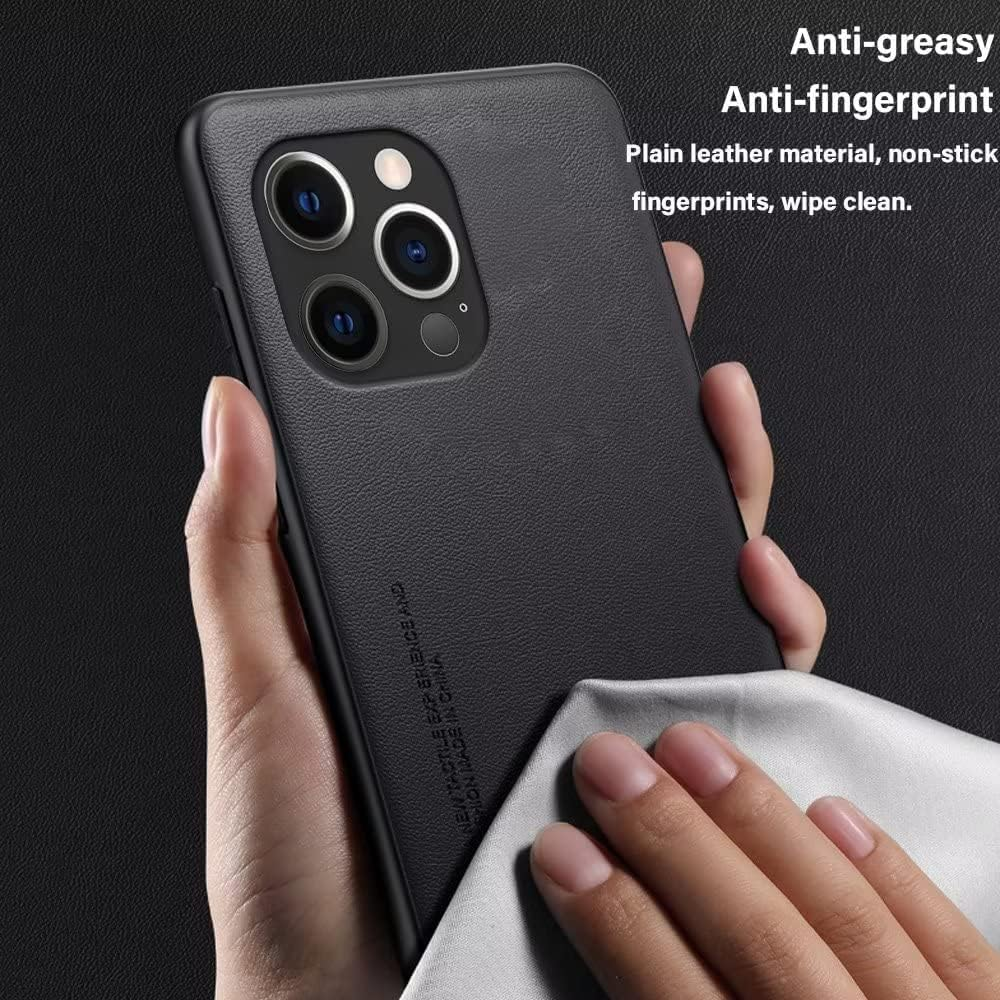 Longstong Mobile Phone Case Suitable for Samsung Galaxy A17 5G / A17 (4G LTE) (6.7 Inches), Code Series Metal Leather Case Protective Case - Light Blue - Lightblue image number 4