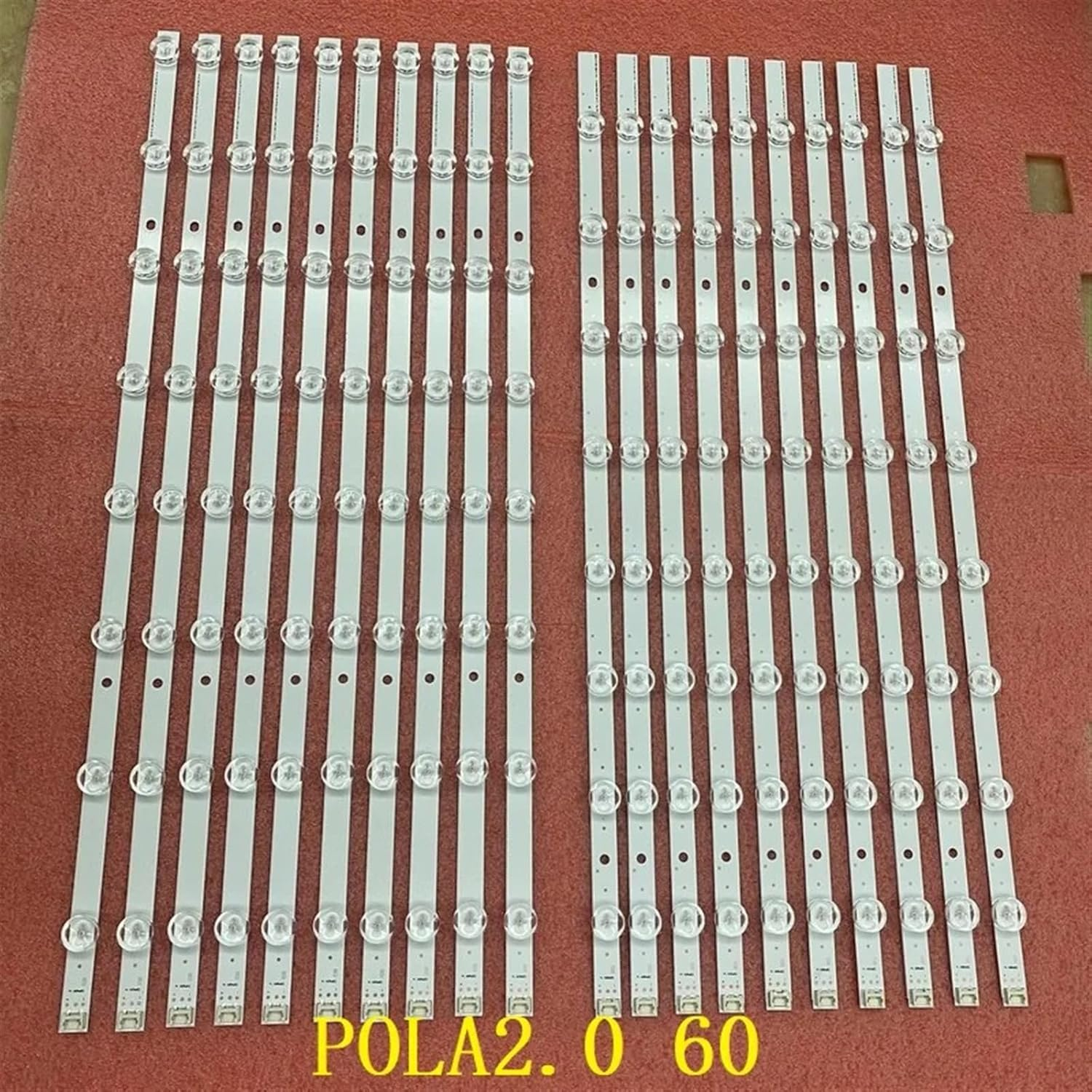 Kit 20Pcs LED Backlight Strip for TV 60Ln5700 POLA2.0 60 Inch 60LN549E 60LN5400 60LN5600 60LA620S 60LA6200 60LN5710 image number 2