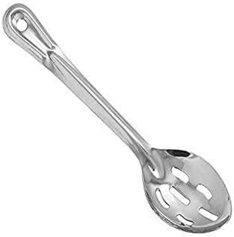 Winco BSPN-13, 33Cm Prime Stainless Steel Perforated Basting Spoon, Mixing Spoon, Commercial Cooking Spoon Server, NSF image number 5