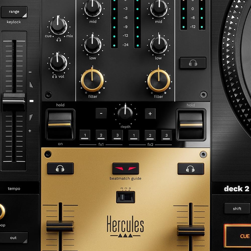 Hercules Djcontrol Inpulse T7 Premium Fader Module - Advanced DJ Control Module with High Precision Faders and Robust Construction image number 6