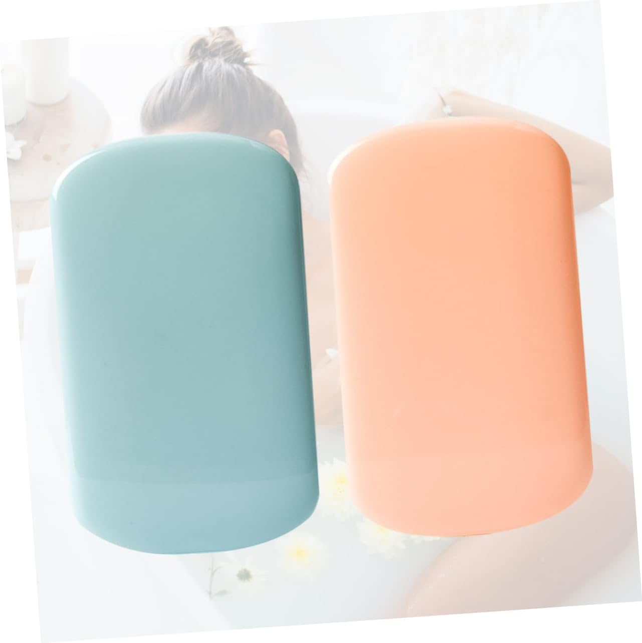 Parliky 2 Boxes Portable Outdoor Soap One Use Travel Soap Flakes for Camping Durable and Safe for Adults Mixed Colors Color image number 1