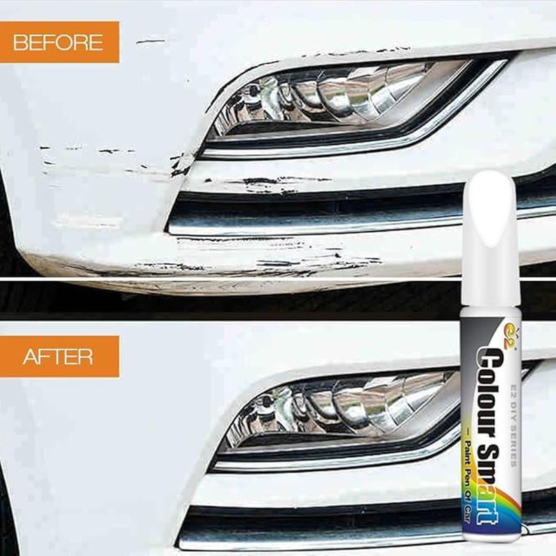 Car Scratch Remover Pen, 2025 New 2 in 1 Car Paint Scratch Repair, Upgrade Cars Scratch Remover Paste, Effective Scratch Repair Pen for Cars, Automotive Scratches Paint Pen (Gray) - Gray image number 6