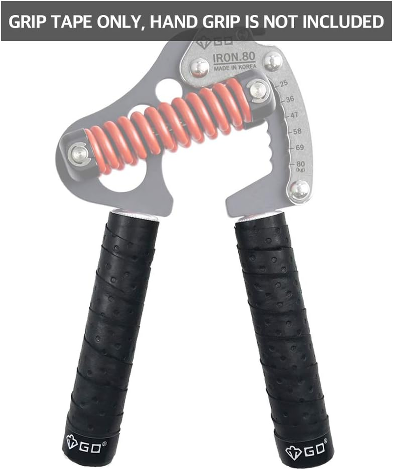GD Grip Tape (3 Colors), Grip Tape for Hand Grip Strengthener, Non-Slip Tape, Iron Grip, Overgrip, and Injury Recovery - Red image number 7