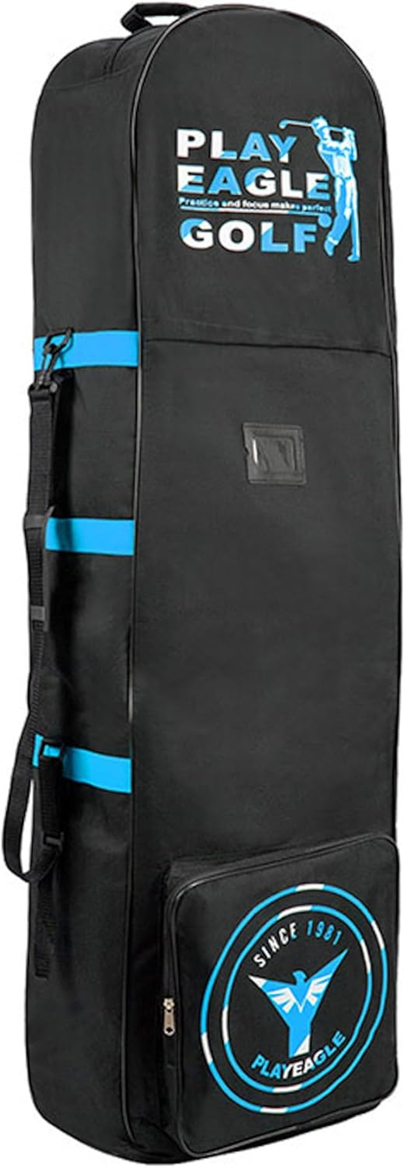 Folding Golf Aviation Bag with Wheels Lightweight Golf Club Bag Golf Travel Bag