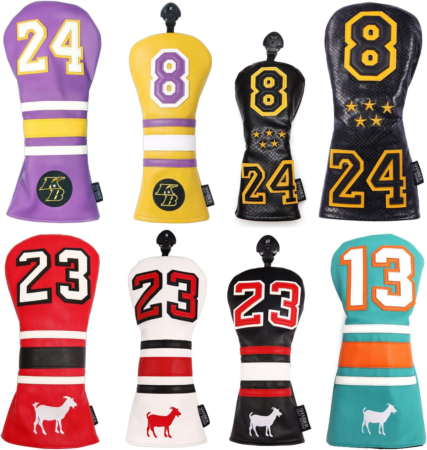 SHABIER Golf Sports Style Golf Wood Club Headcover Driver Cover for Taylormade M5 M6 Driver