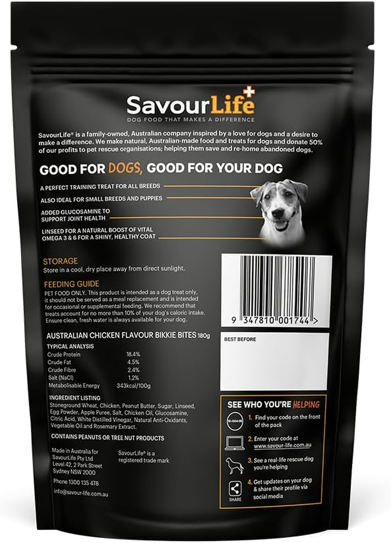 Chicken Flavour Bikkie Bites 180G image number 1