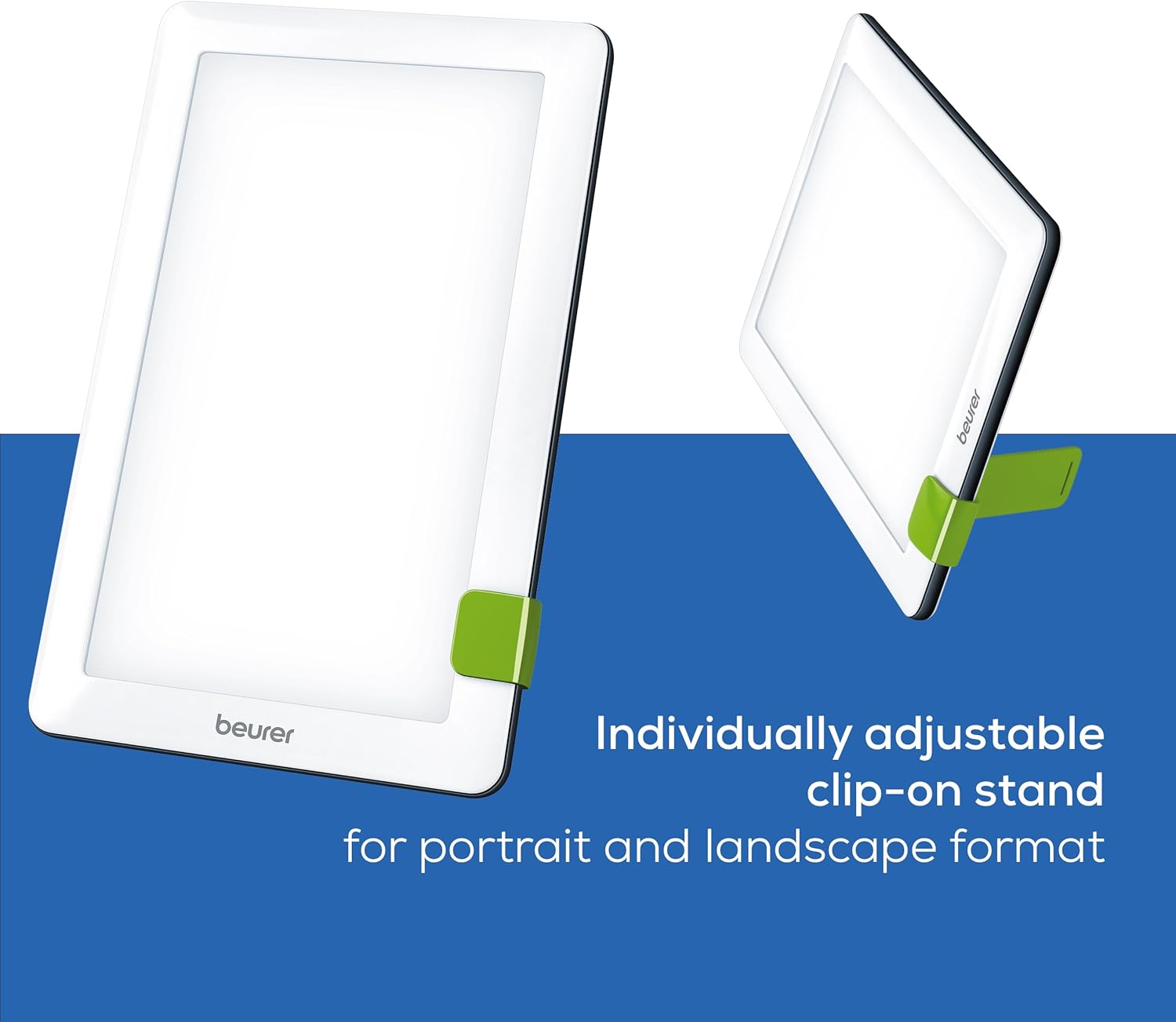 Beurer TL 30 Daylight Lamp, Light Intensity Approx. 10,000 Lux at 10 Cm Distance, Medical Device with LED Technology, Flicker and Uv-Free, with Variable Stand and Bag image number 3