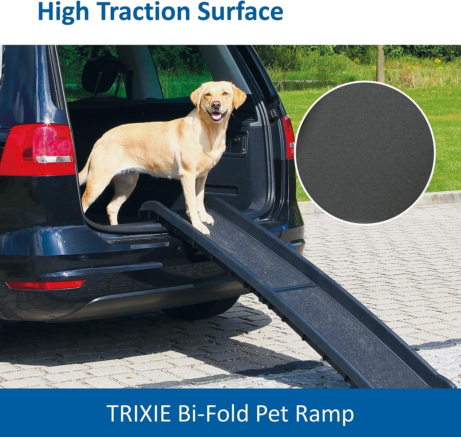 Trixie Petwalk Plastic Ramp for Dogs, 156 X 8 X 40 Cm Size