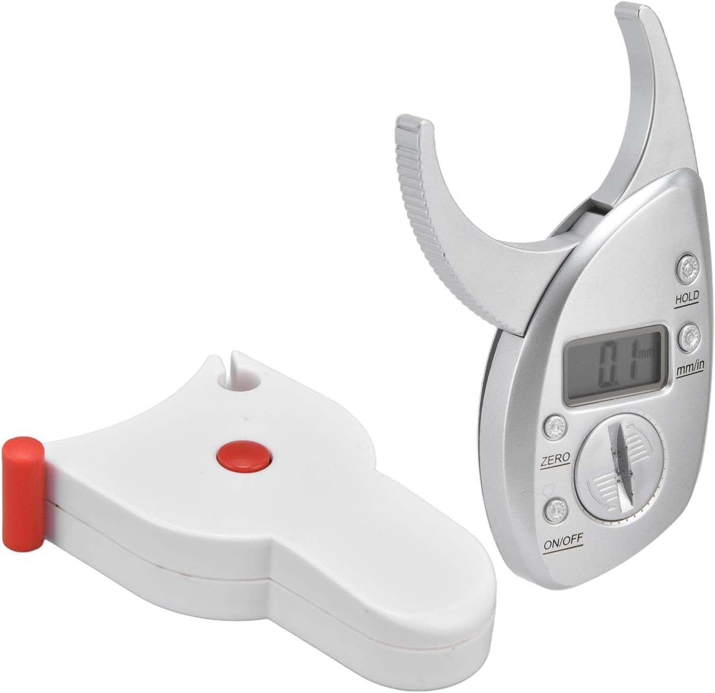 Advanced Body Fat Caliper and Tape Measure Kit- Accurate ABS Measuring Tool for Precise Body Measurements image number 1