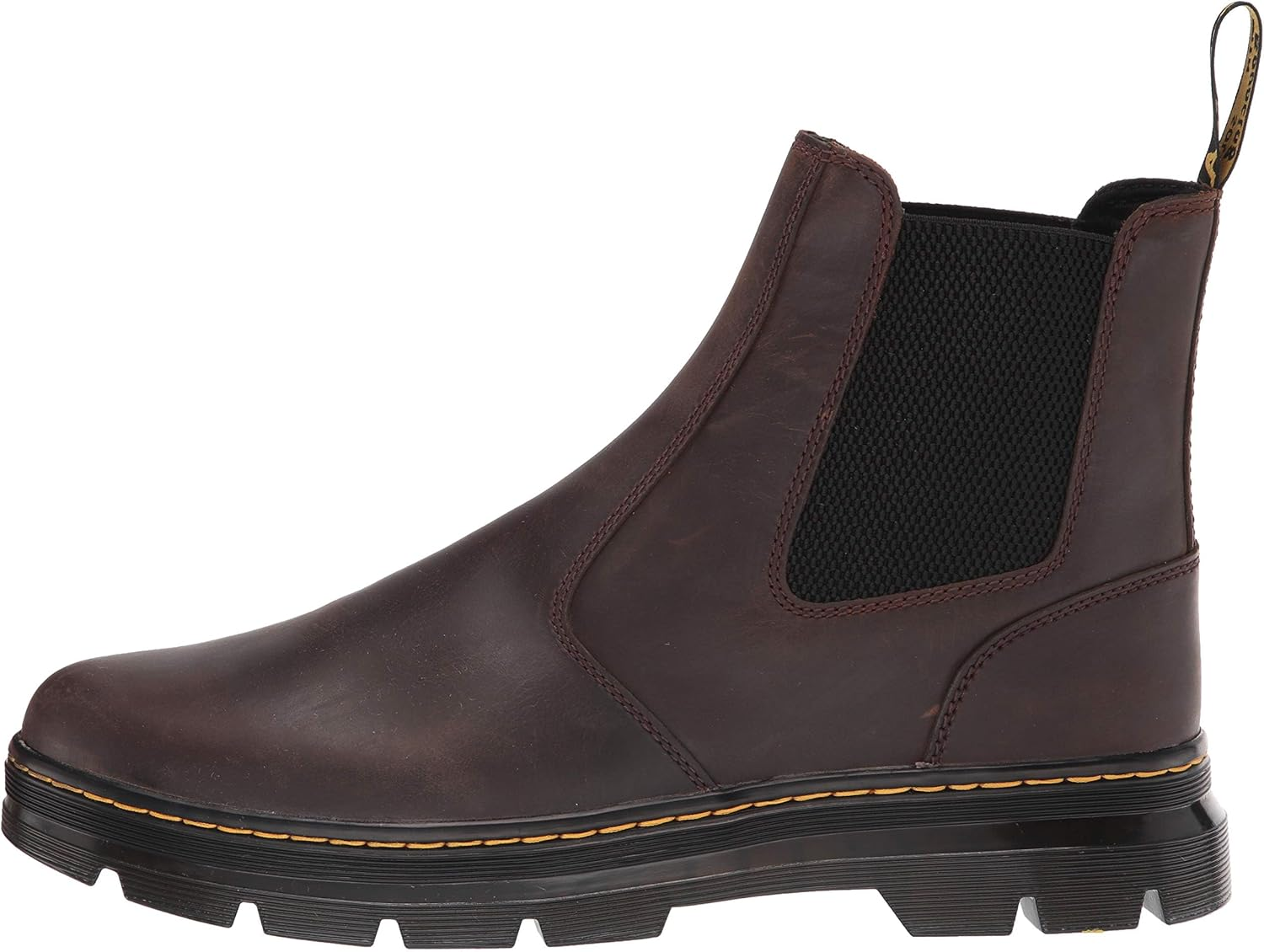 Dr. Martens Unisex Embury Chelsea Boot Embury Leather