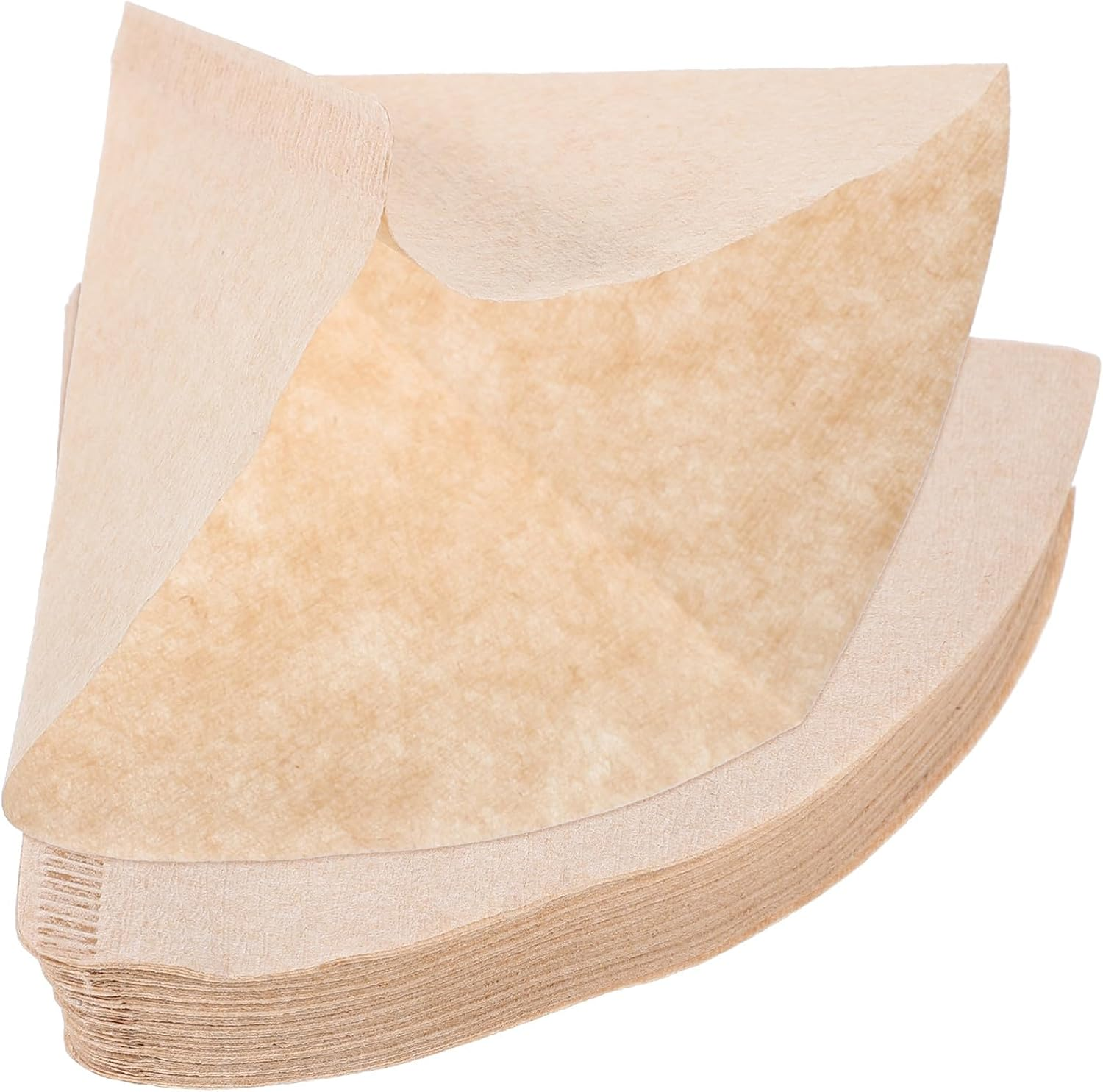 Gadpiparty 40Pcs Unbleached Paper Filters for Espresso Filter Paper Pads Compatible Drip Coffee Machines and Hand Brewing