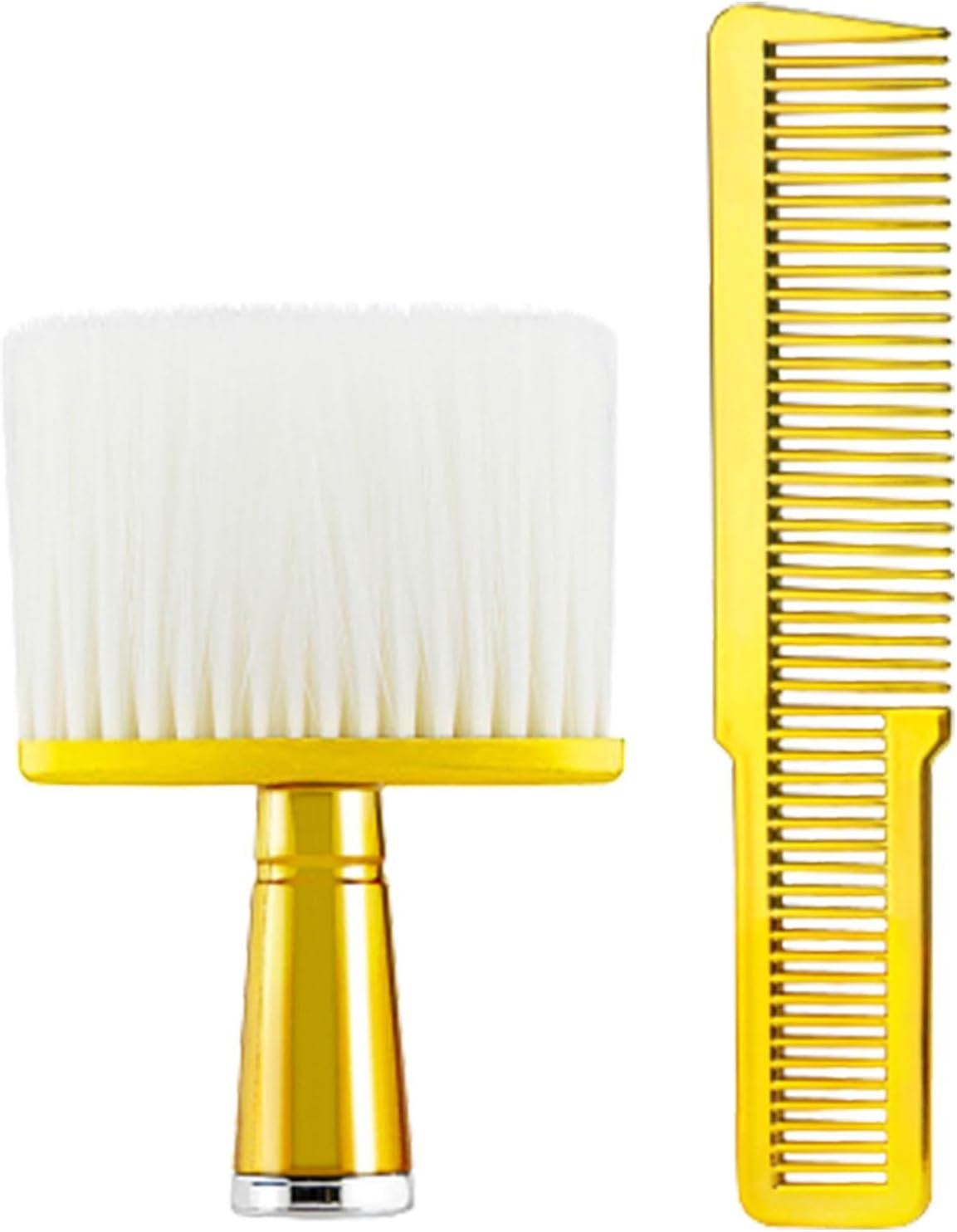 Eigell Barber Clipper Comb, Flat Top Comb, Neck Duster, Hair Cleaning Dusting Brush Hair Cutting Comb and Brush Set Styling Comb for Stylists, Haircut image number 2