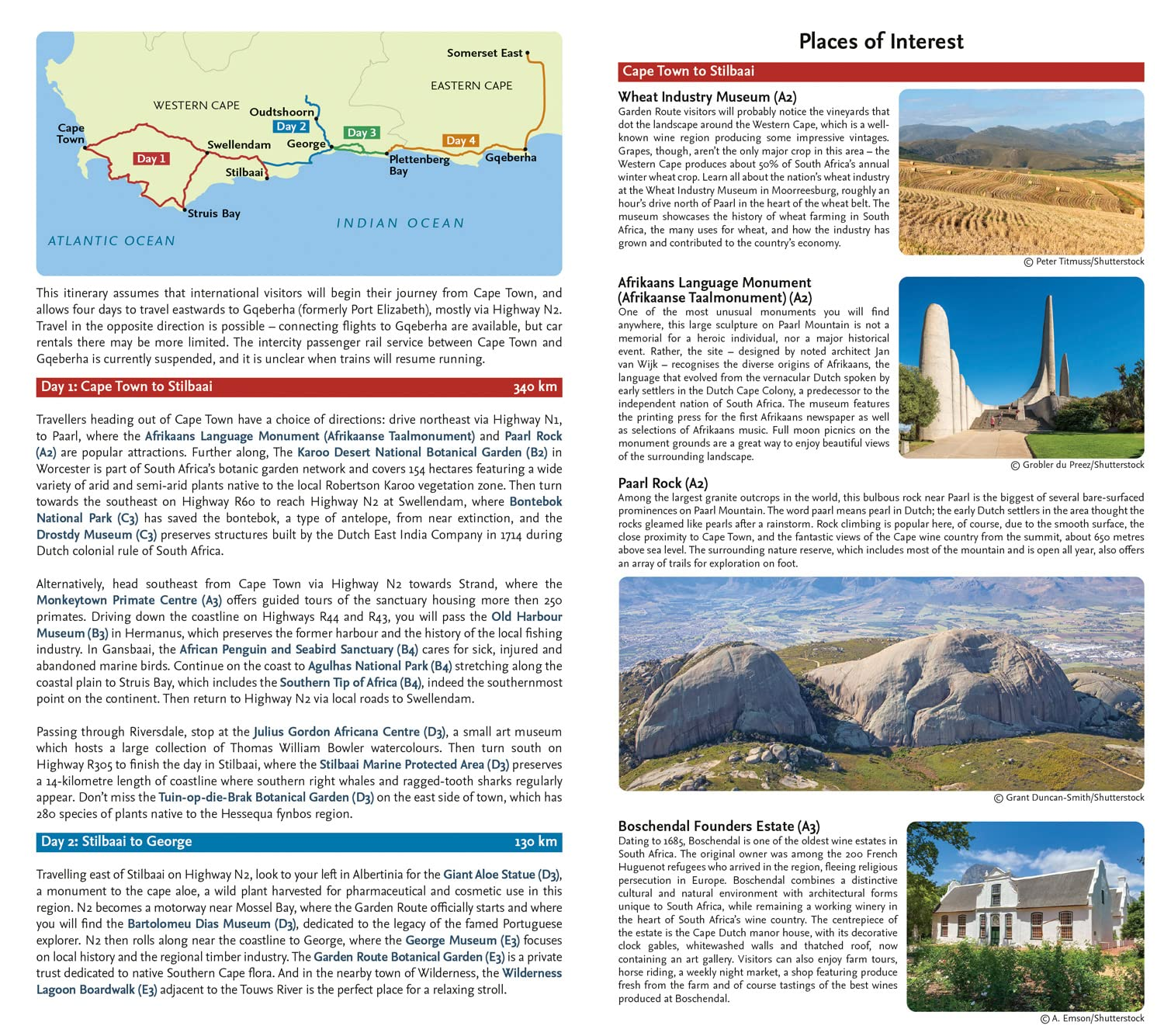 Collins Garden Route Touring Map: Plan Your Adventure along South Africa'S Southern Coast image number 4