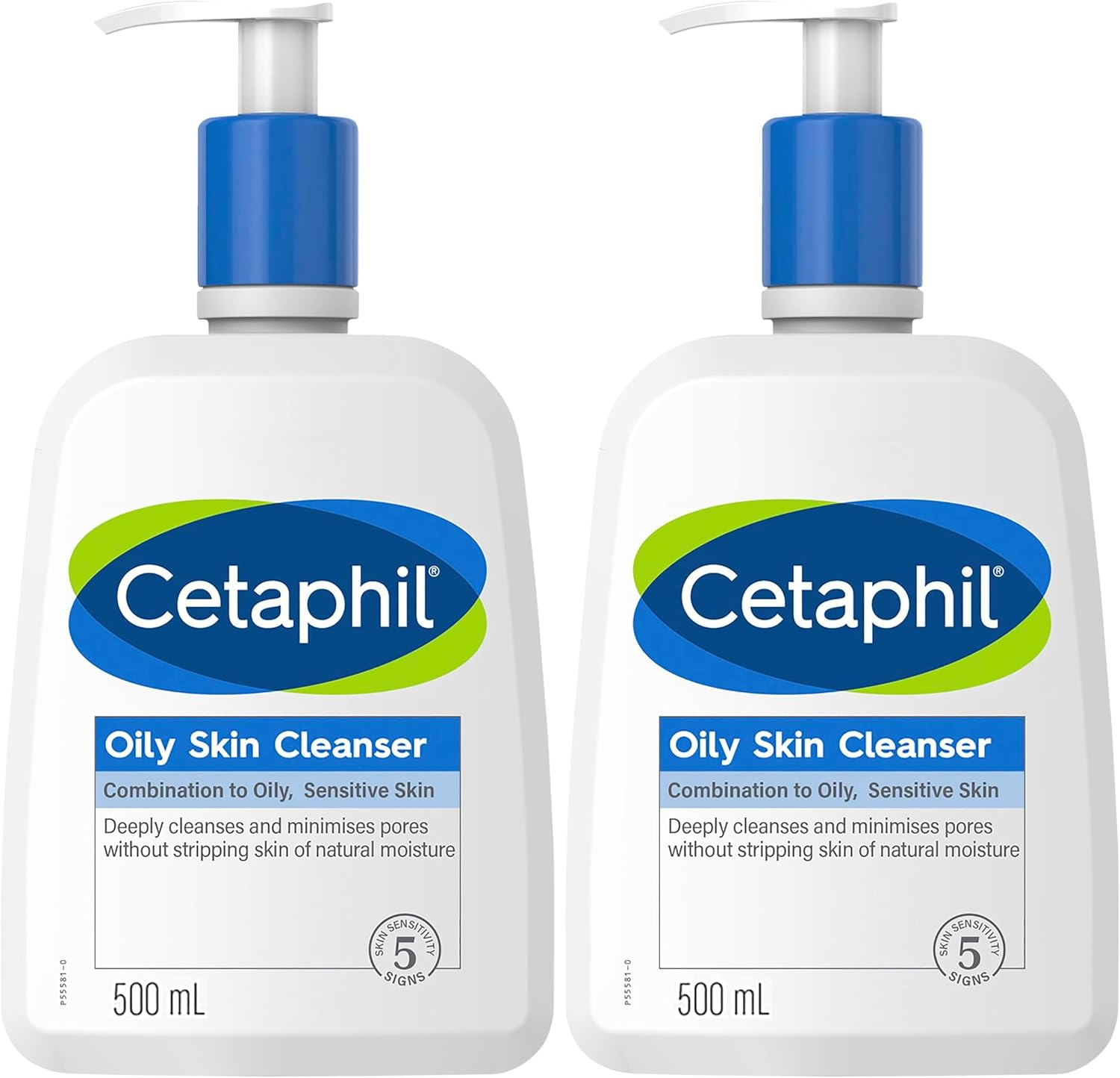 CETAPHIL Oily Skin Cleanser 500Ml, Gentle Face Wash for Sensitive Skin, with Glycerin & Panthenol, Hypoallergenic, Dermatologist Tested image number 3