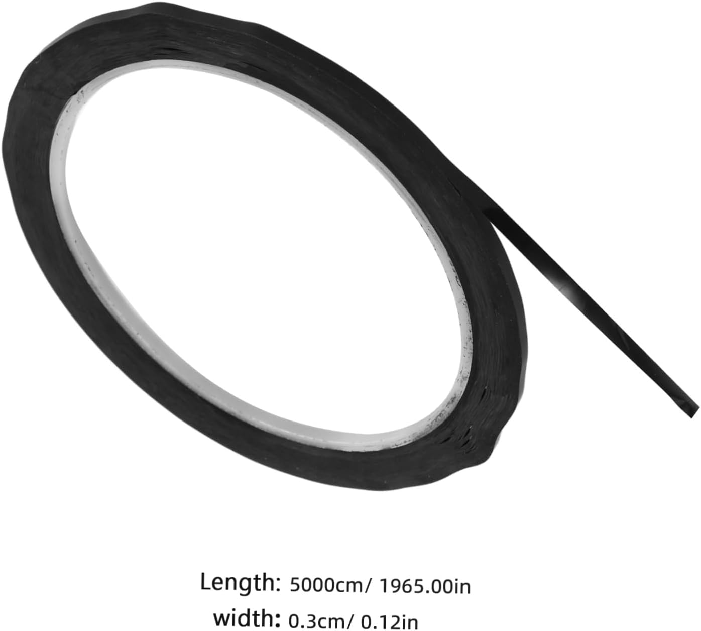 10Pcs Dry Erase Board Tape Pinstripe Gridding Tape Black PET 3MM X 50M Adhesive Chart Craft Car Striping Residue-Free Whiteboard Marking image number 5