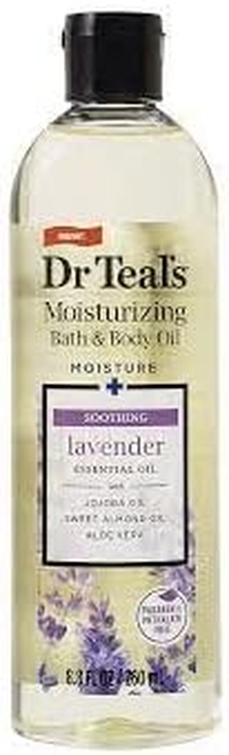 Moisturizing Bath & Body Essential Oil, Soothing Lavender, 8.8 Fl Oz (Pack of 2) image number 2