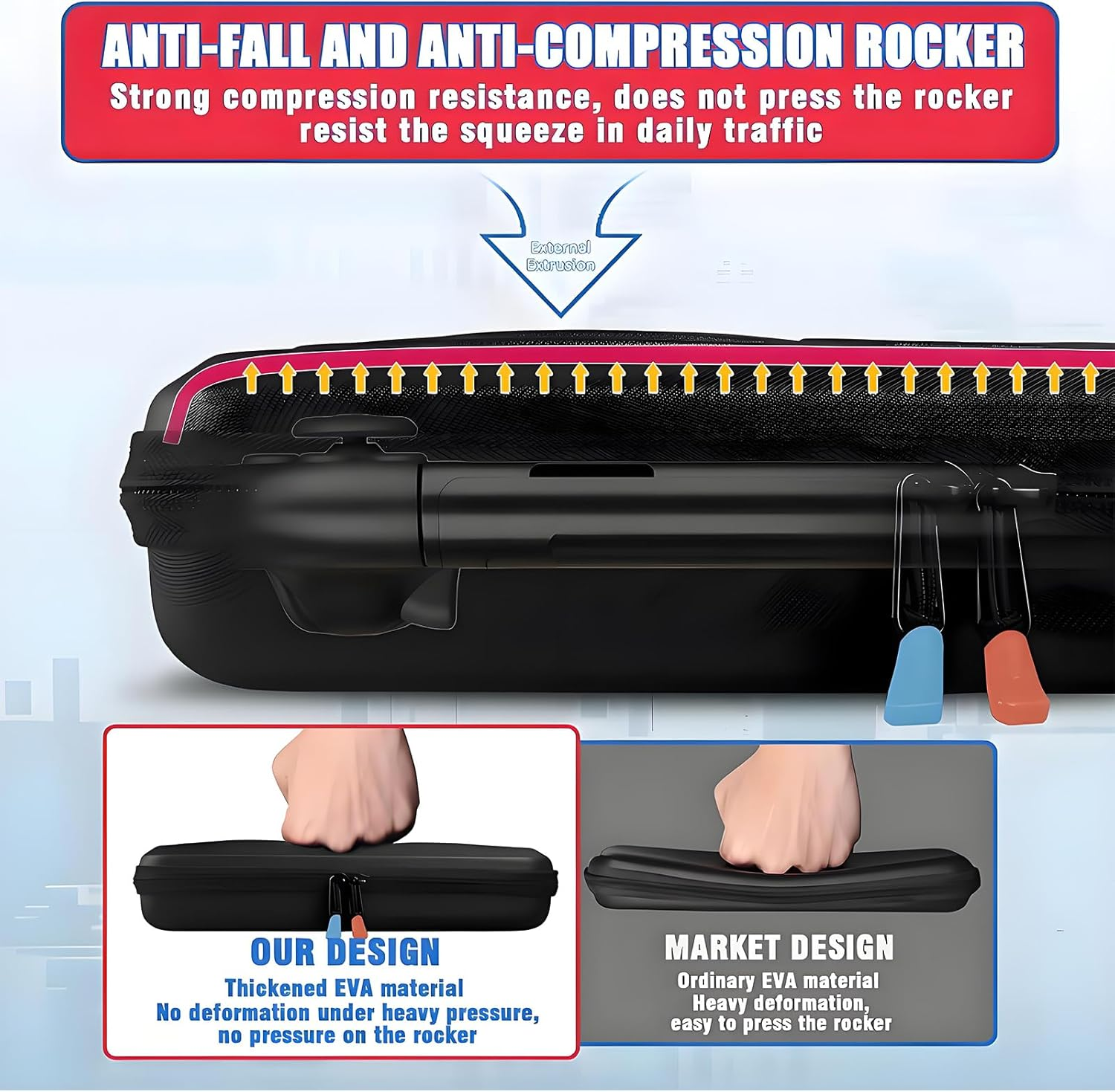 Anberyoo for Switch 2 Carrying Case [2025] with 10 Game Cartridge Slot, Military Grade EVA Shockproof Protection Hard Travel Case for Nintendo Switch 2, High-Capacity, Fashionable & Portable image number 1