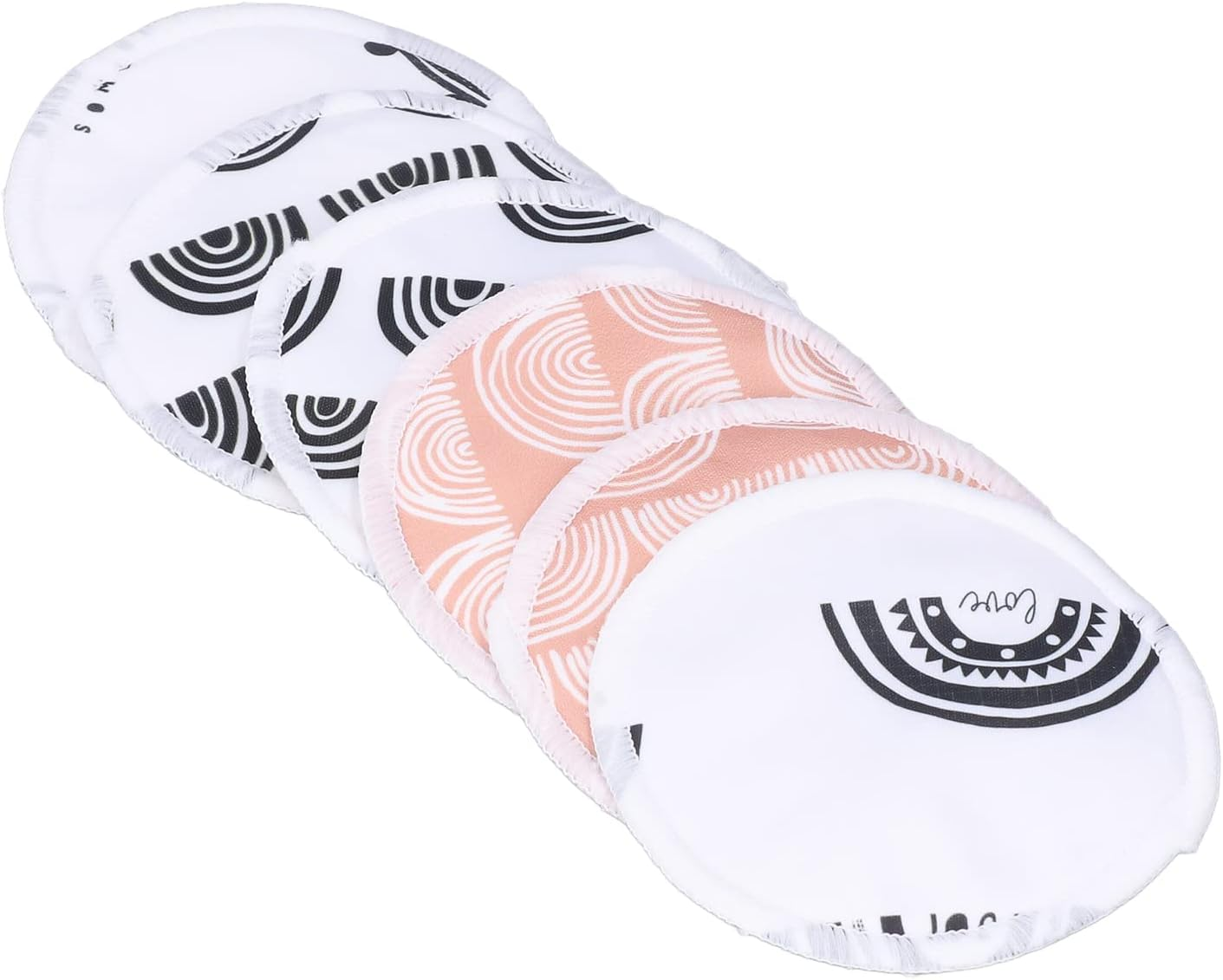 Breastfeeding Nipple Pad, Nursing Breast Pads Skin Friendly Reusable with Wash Bag for Daily Use image number 1