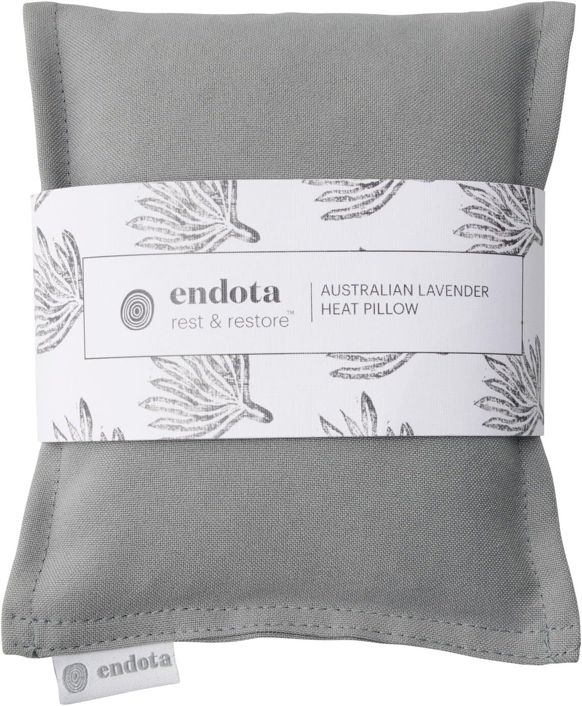 Endota Live Well Australian Lavender Heat Pillow, an Australian Lavender and Wheat Heat Pillow to Place over Tense Muscles. image number 3