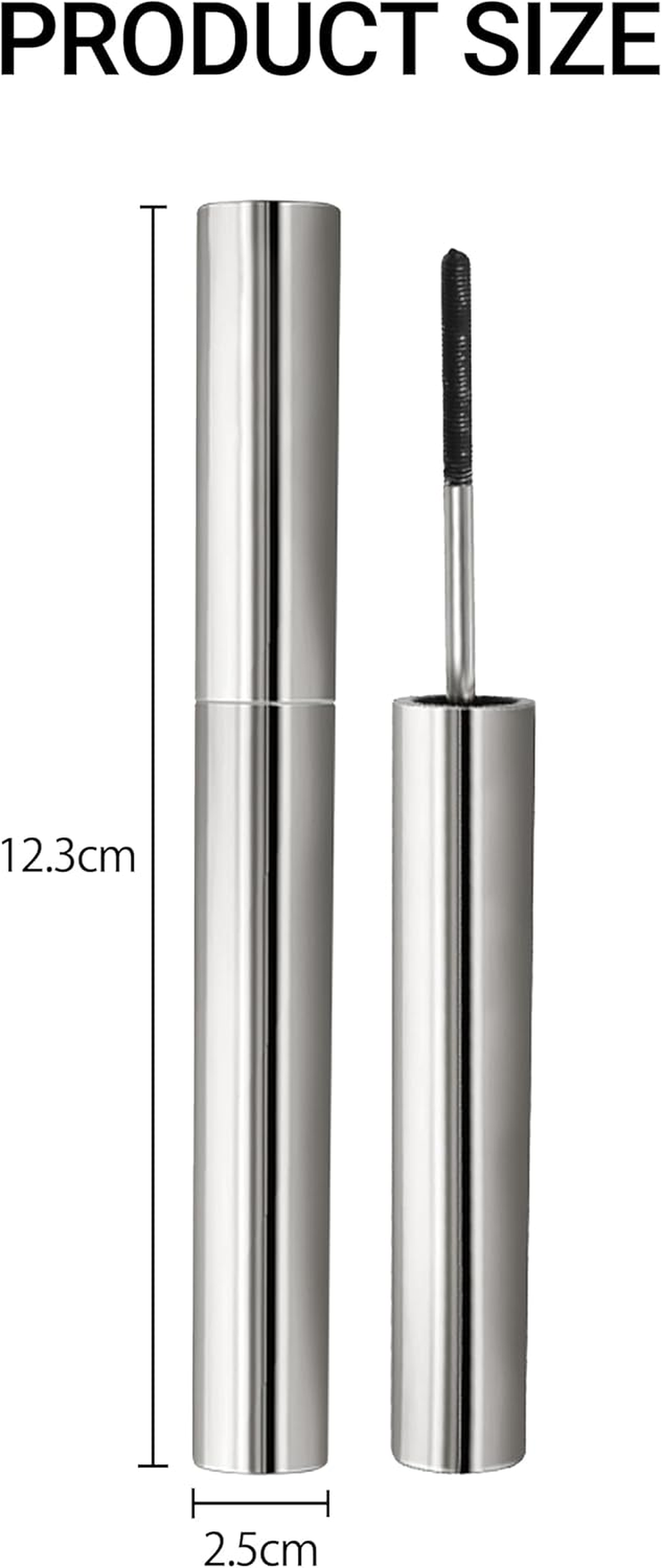 Erinde Eyelash Primer, Volumizing & Lengthening Waterproof Mascara Base, Strengthens Lashes, Smudge-Proof, Long-Lasting, Nourishing Formula for Enhanced Mascara Results, Black