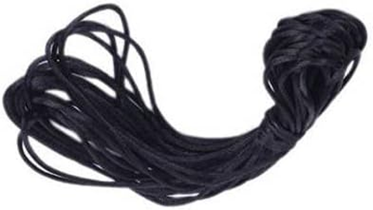 Black Silk Nazar Dhaga! Najar Suraksha for for Babies / Children Men and Women (Black) Thread /Religious Thread (20 M) Evil Eye Religious Black Nazar Thread
