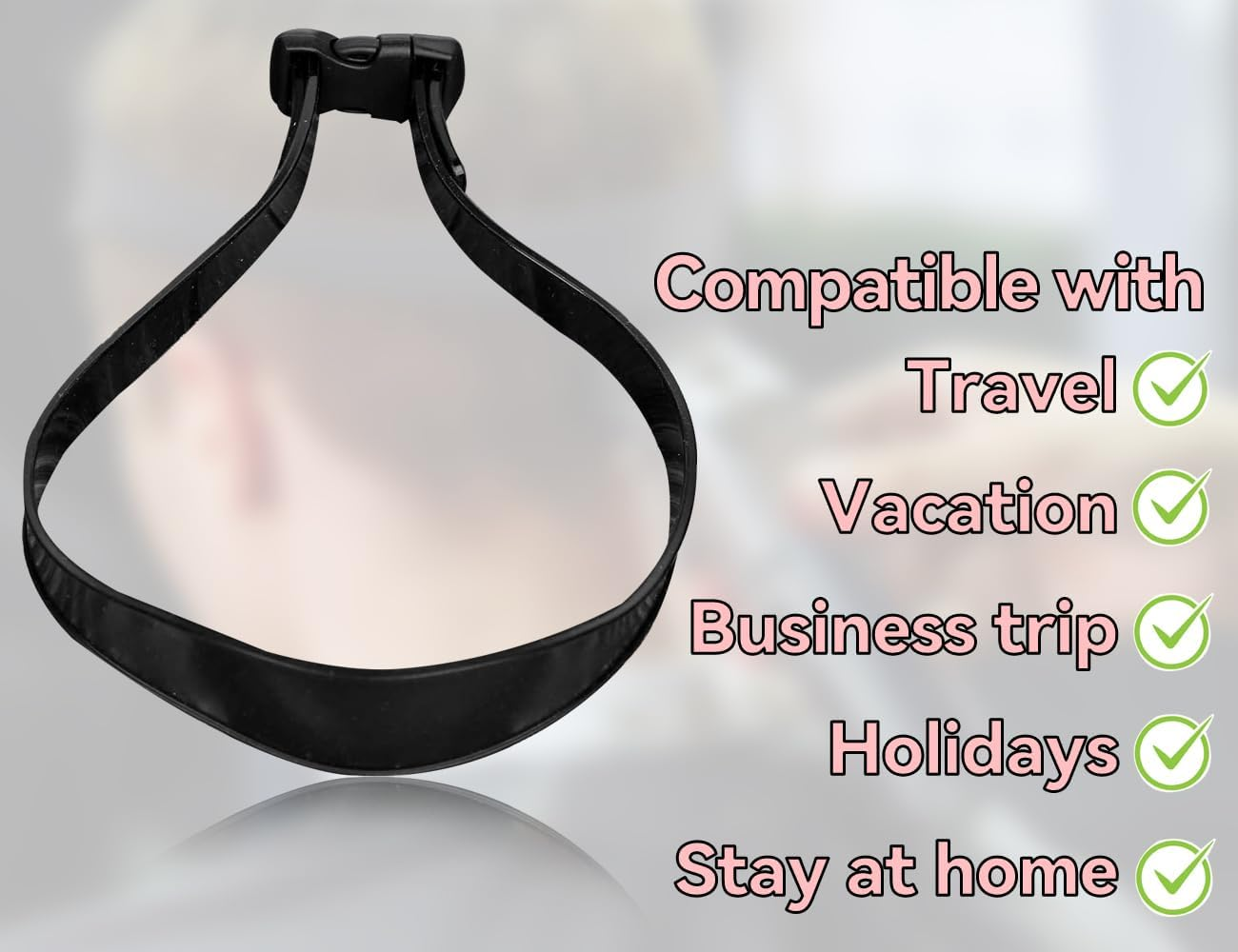 Lhbwhiz Hair Cutting Tool, Silicone Neckline Shaving Template, Curved Adjustable Hair Cutting Band, Curved Hair Trimming Guide, Hair Cutting Aid, Salon Barber Tools, for DIY Home Haircuts image number 2