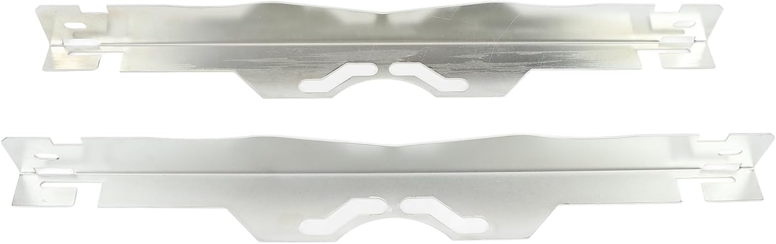 Toe Plates Wheel Alignment Tool, Heavy Duty Stainless Steel Plates for Accurate Measurements with Unique Slot Feature, Tailored for Coaxial Distance (Silver) - Silver image number 2