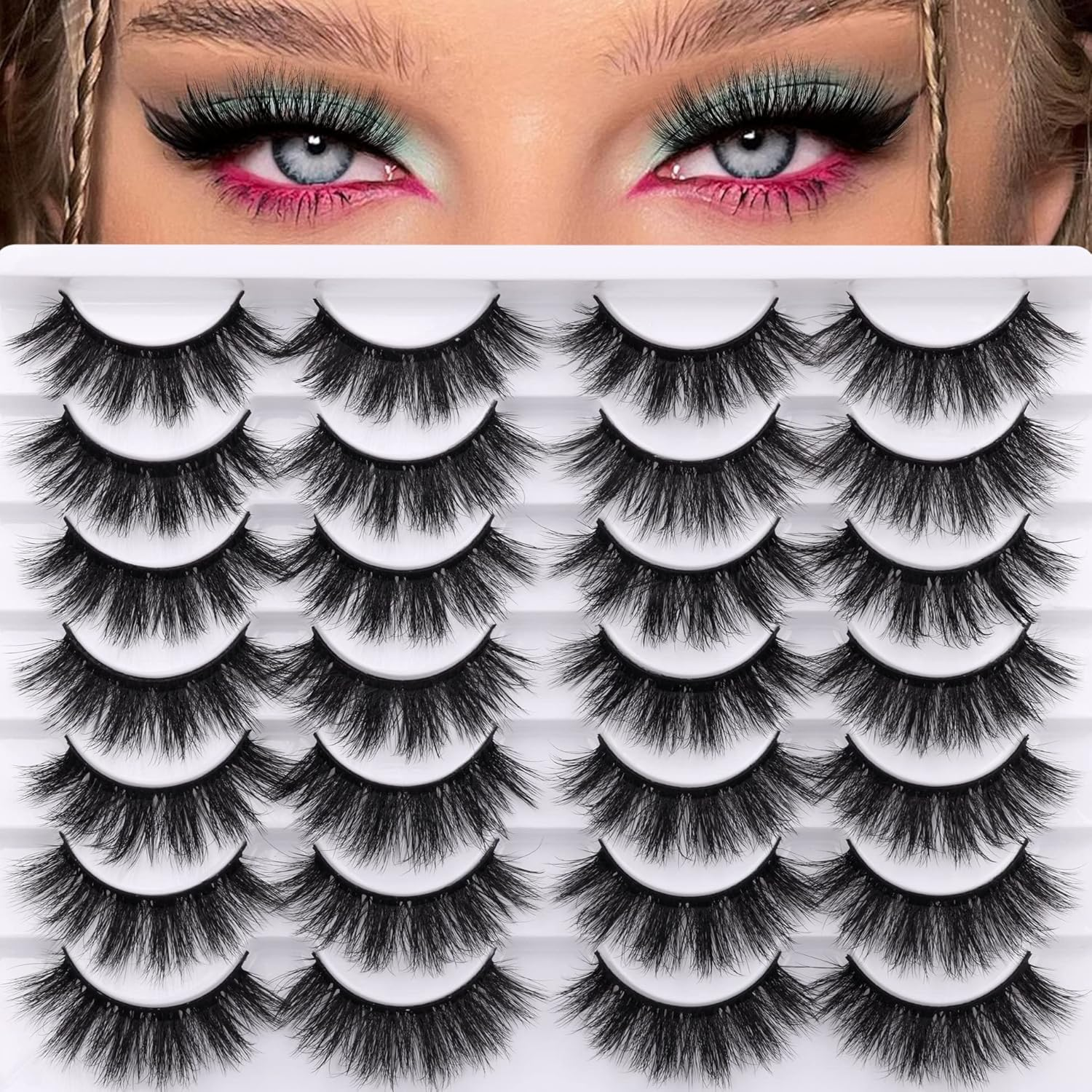 Newcally Multipack Demi Wispies Lashes, 0Kg image number 6