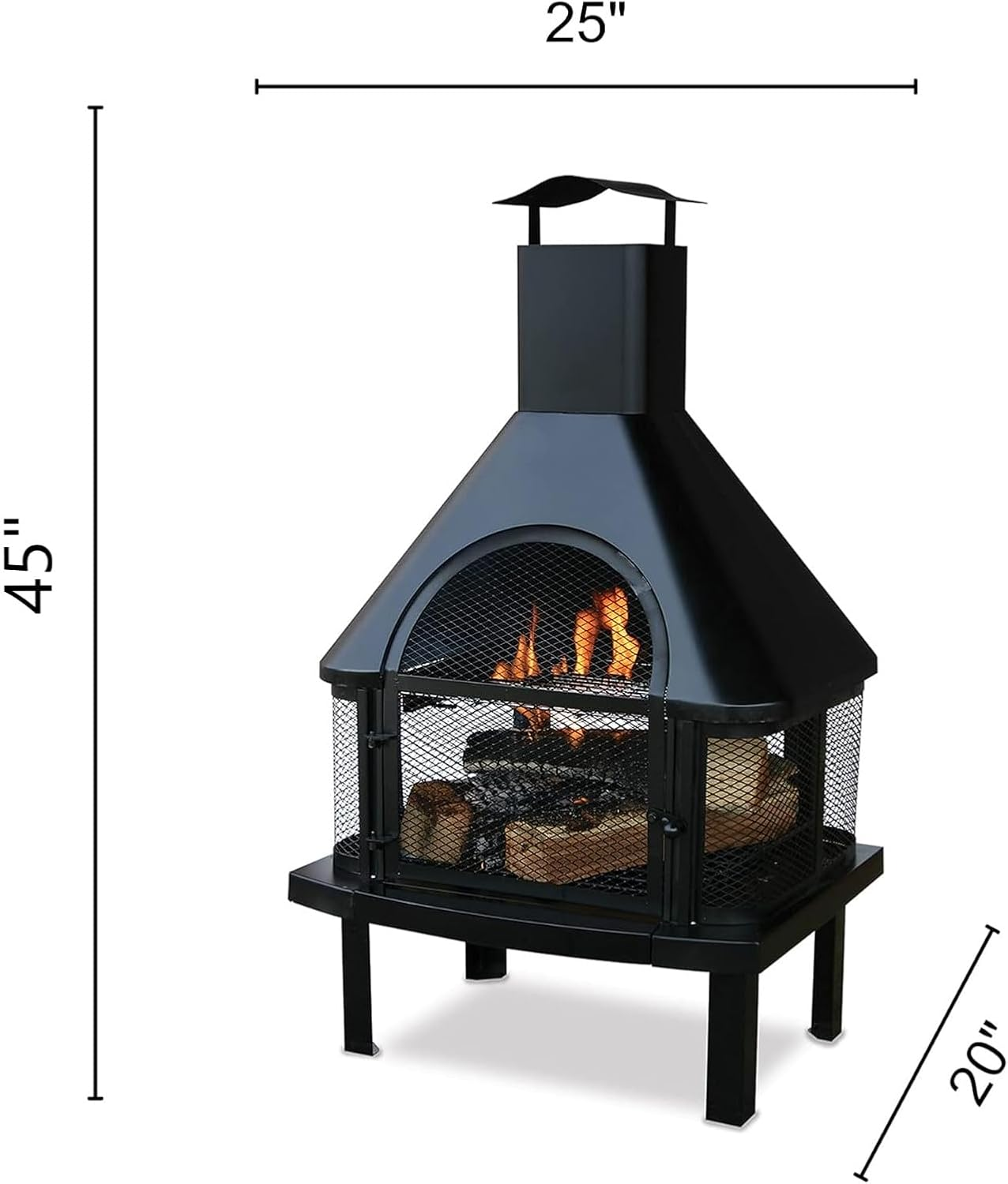 Endless Summer, Wood Burning Outdoor Fire House image number 3