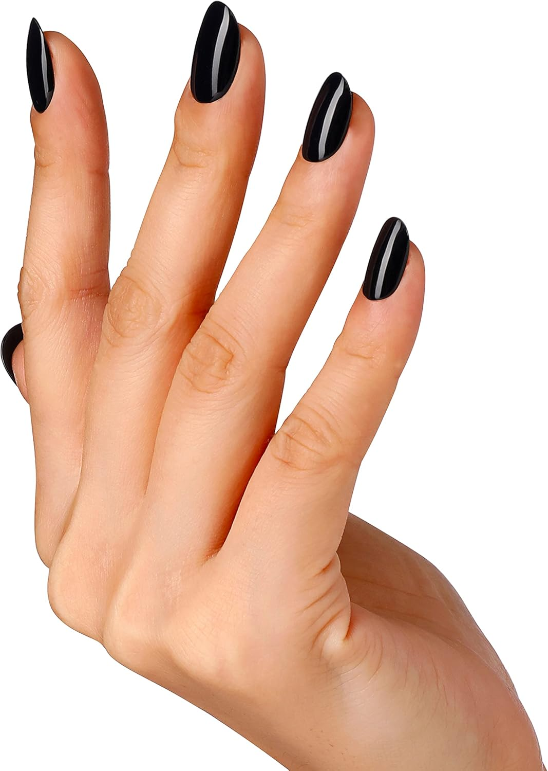 BLUESKY Gel Nail Polish A21 [Jet Black] Soak off LED UV Light - Chip Resistant & 21-Day Wear 10Ml image number 3