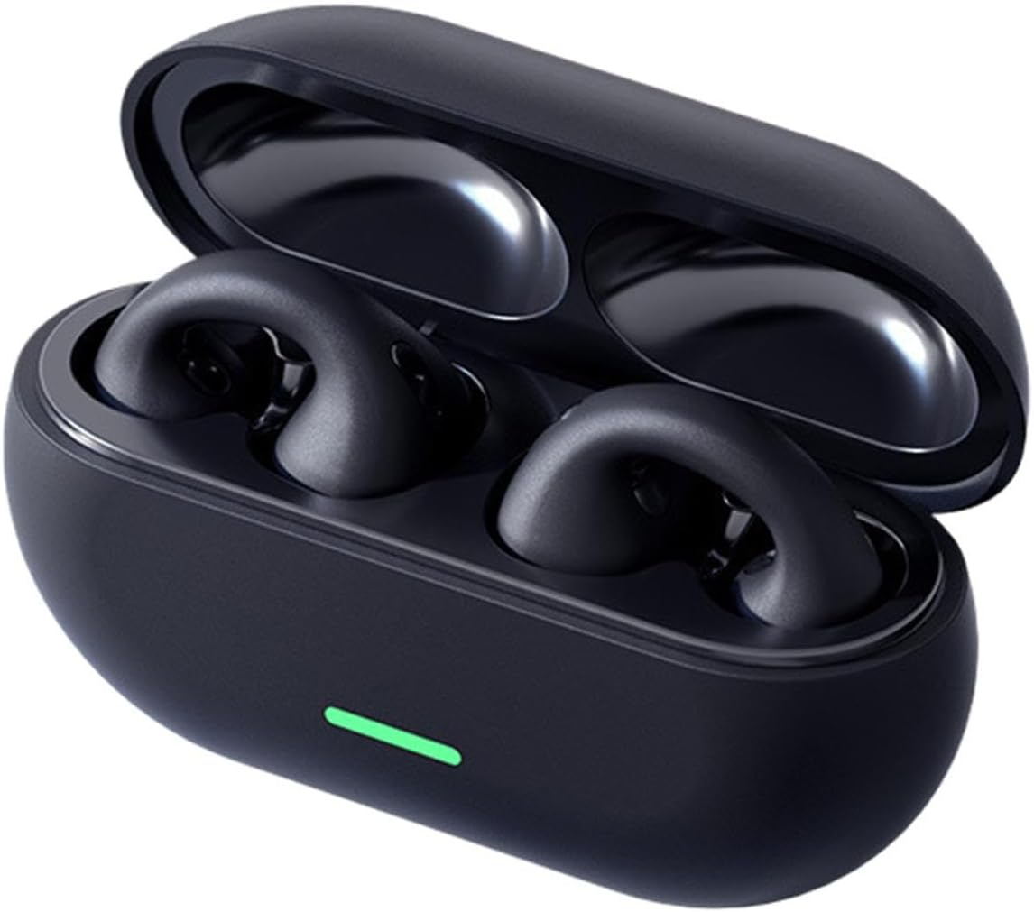 Clip on Open Ear Headphones - Open Wireless Headphones | Well Made Wireless Ear Grips | 50Mah Audio Gear | Waterproof Portable Sports Headset for Camping, Hiking, Workouts, Cycling and Running image number 2