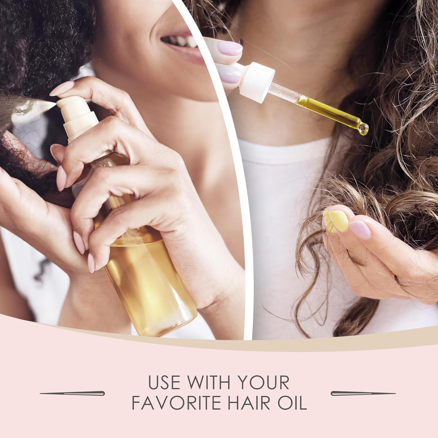 Reusable Oil Proof Nightcap, Protective Hair Bonnet and Shower Cap, Leakproof, Oilproof, and Waterproof, Black, Now 2 Sizes!