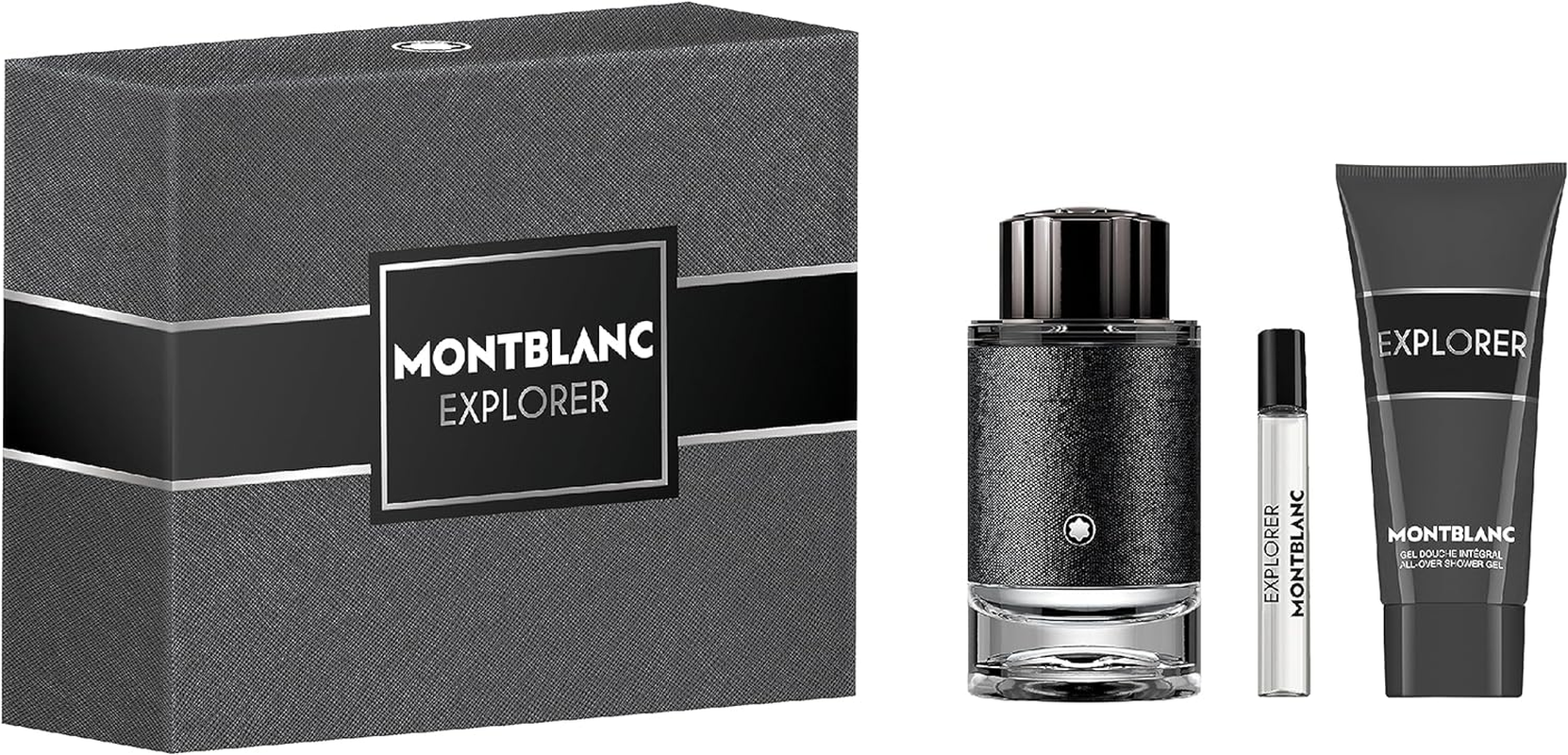 MONTBLANC Explorer 3-Piece Gift Set for Mens: 1X EDP 100Ml, 1X Shower Gel 100Ml, 1X EDP 7.5Ml image number 2