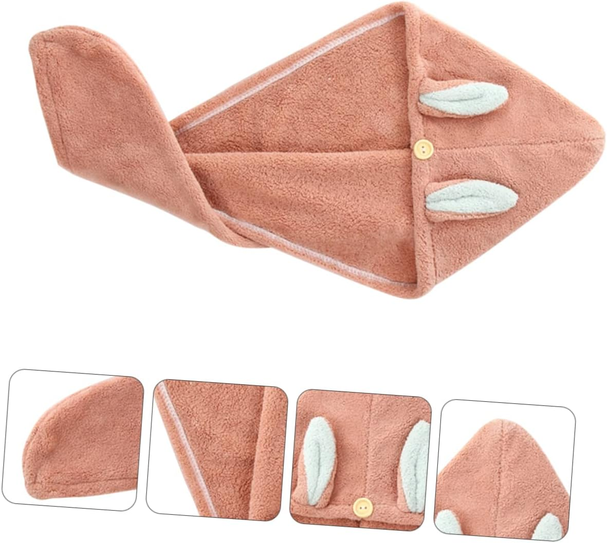 LIFKOME Quality Material Dry Hair Cap Bath Cap Boys and Girls Fast Drying Super Absorbent