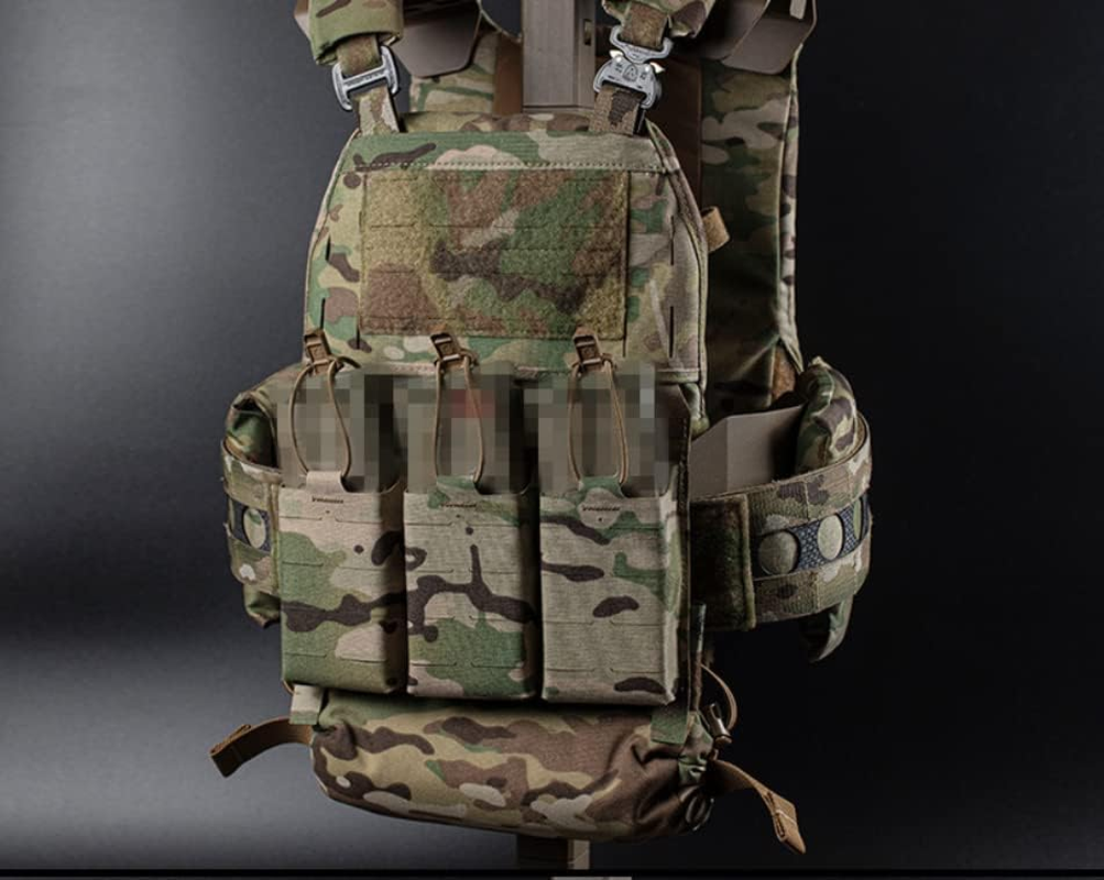 Tactical Roll up Dump Pouch IFAK Nylon Folding Storage Pocket Bag EMT Trauma Pouch Everyday Carry First Aid Pouch - Brown image number 5