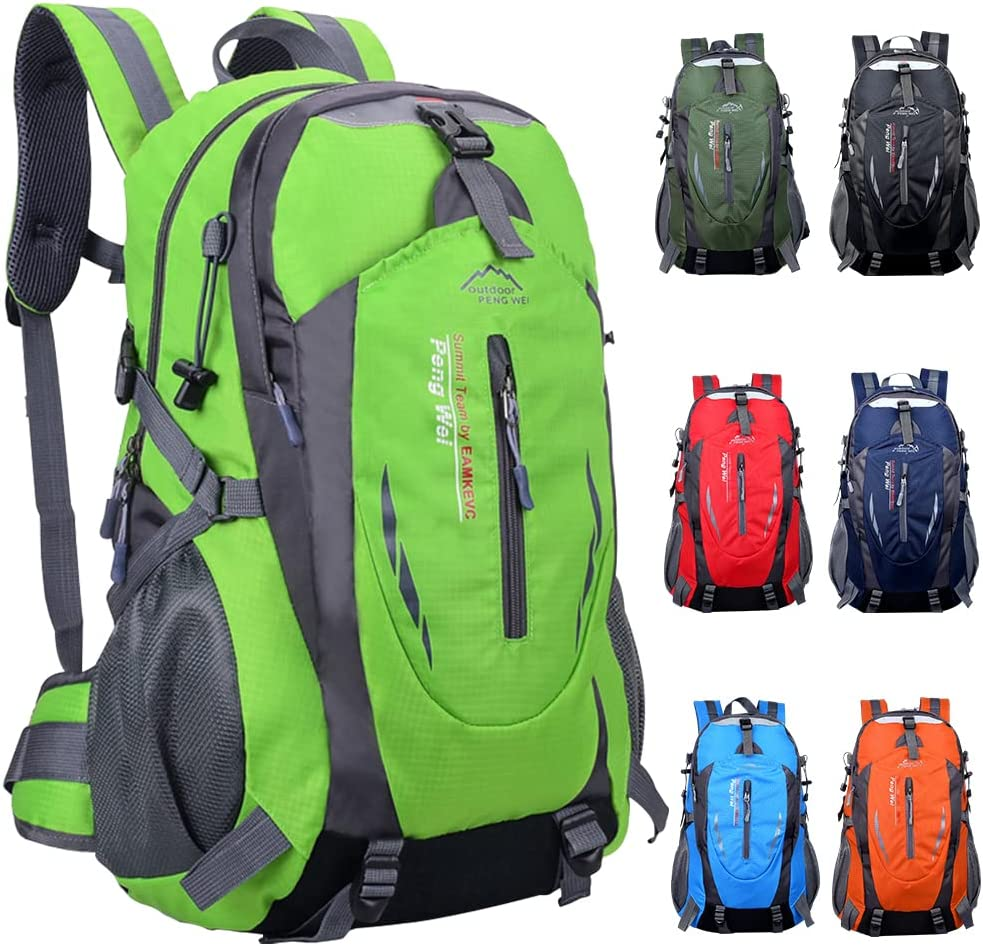 Hiking Backpack 40L Large Waterproof Hiking Camping Bag Travel Backpack Outdoor Luggage Rucksack image number 1