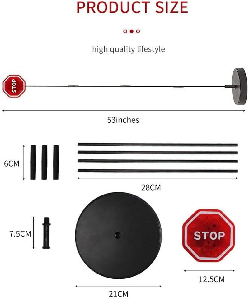JCQMZB Smart LED Parking Stop Sign, Home Garage Indicator Light, Parking Assistant Flashing Signal Light TCTX001 image number 2