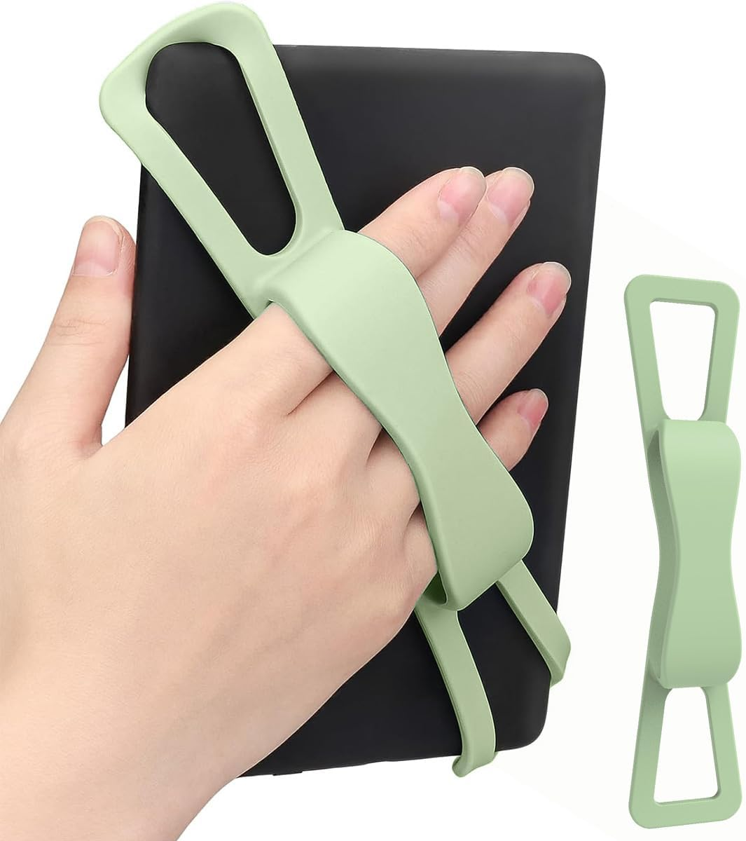 T Tersely 2025 Update Hand Strap for Kindle Paperwhite/Oasis (2018-2024),For Kobo Colour/Libra/Clara or Other E-Book, 6-8" Phones and Tablets, High-Elasticity, Non-Slip, Easy to Remove