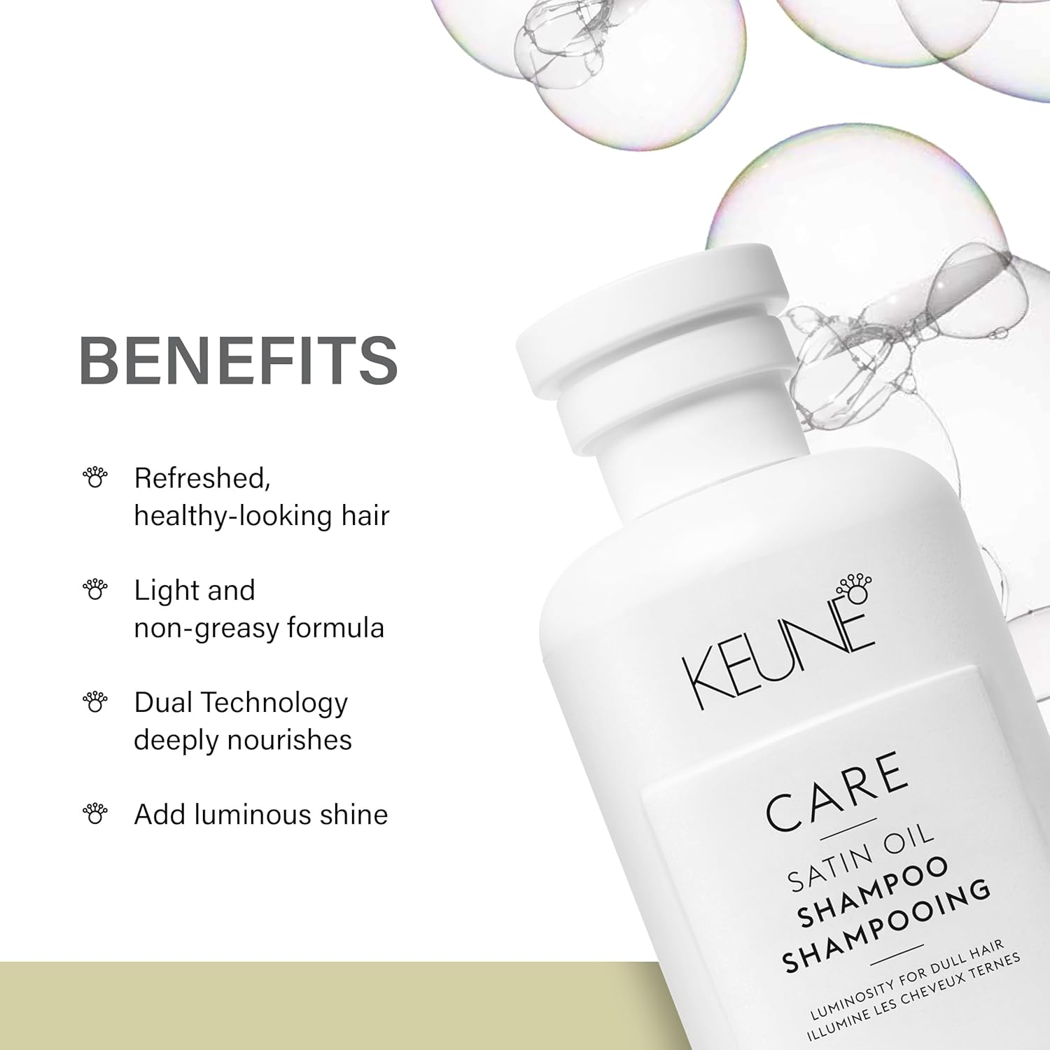 Keune Care Line Satin Oil Shampoo 300Ml image number 4