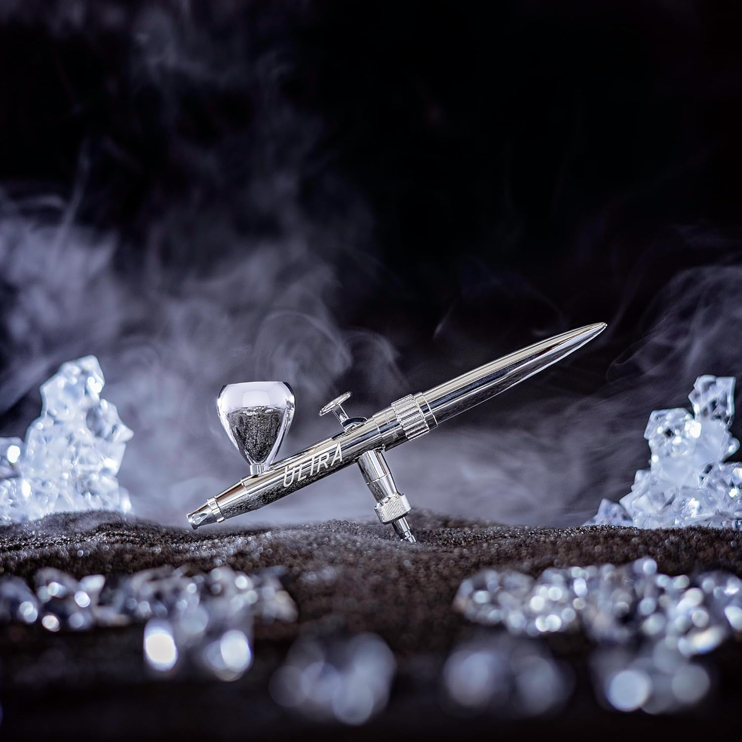 Harder & Steenbeck Airbrush &ndash; ULTRA 2024 I German-Engineered Dual Action Airbrush Painting Set with Gravity Feed I 0.45Mm Self-Centering Nozzle I 5Ml Paint Cup I 120231 image number 6