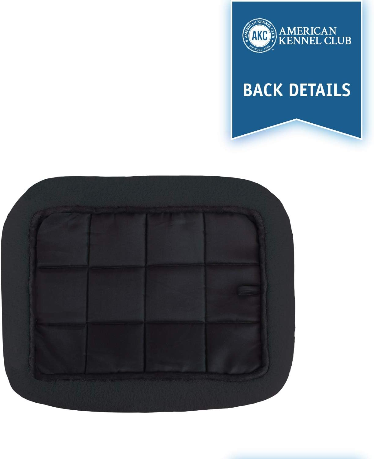 American Kennel Club Crate Mat 24" X 17"-Gray