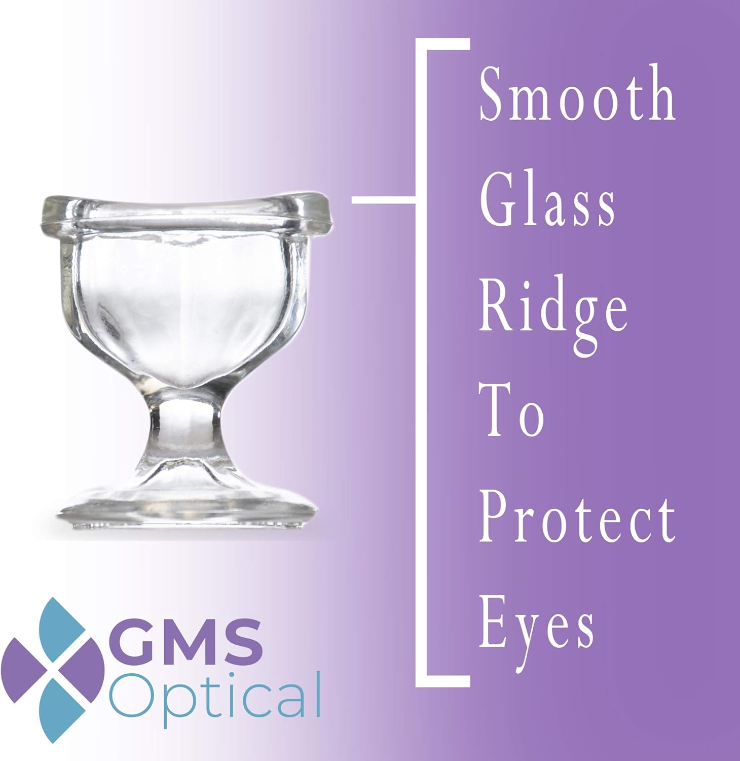 GMS Optical Glass Eye Wash Cup image number 4